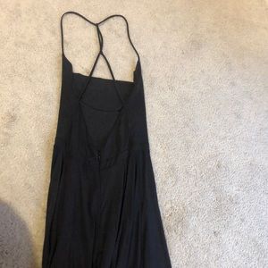 Mini dark grey casual going out dress from